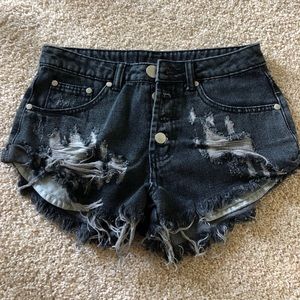 Vestique Dark Wash Jean Shorts